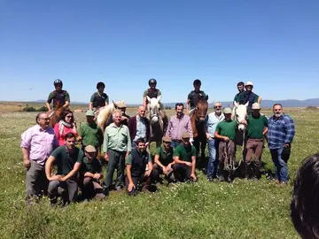 Foto de familia en El Espinel