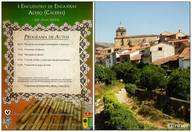 I Encuentro de Encajeras organizado por la asociaci&oacute;n Reverdeceremus en Acebo. Un &aacute;lbum de ANHER para Sierra de Gata Digital, el primer digital de la Sierra                               