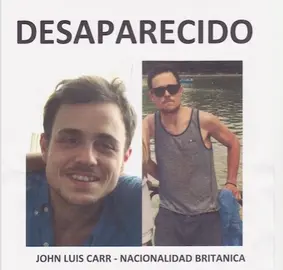 El joven John Luis Carr