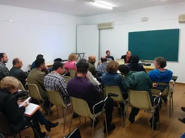 Taller sobre la marca Parque Cultural Sierra de Gata organizado por Diputación