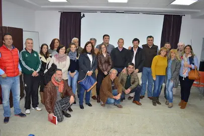 El GPP en la Diputación de Cáceres junto a Alcaldes y Portavoces en Sierra de Gata
