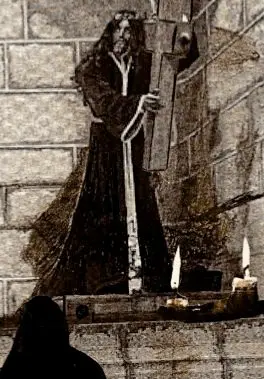 La mujer de oscuro portada