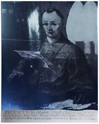 Monseñor Diego Martiín. Sacristía Acebo 