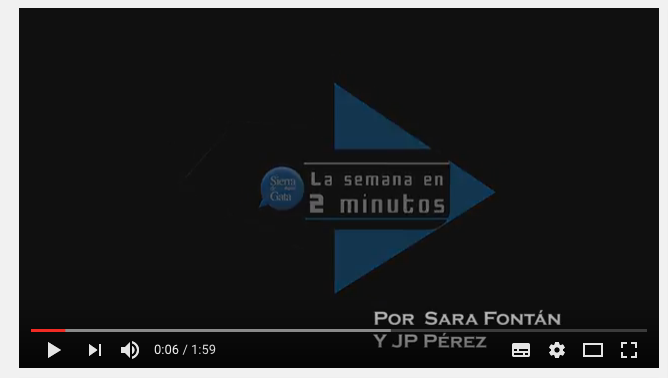 Cabecera del informativo TV La Semana en dos minutos, creado por iRCom