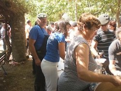 Reunión de jinetes en Hoyos para celebrar San Lino