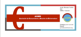 ACUEX, Asociación de Consumidores y Usuarios de Extremadura