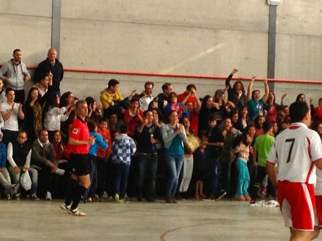 Partido en Liga comarcal fútbol sala Sierra de Gata. ARCHIVO