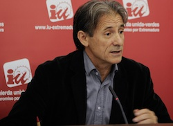 Pedro Escobat, secretario general de IU