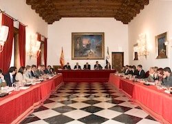 Pleno de la Diputación. ARCHIVO