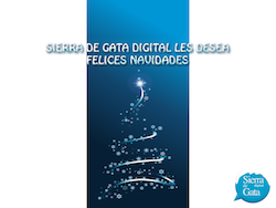 www.sierradegata.es les desea Felices Fiestas