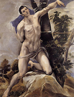 Pintura de San Sebastián