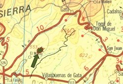 El Rincón del Guindo, a dos kilómetros de Villasbuenas por la antigua carretera de Gata