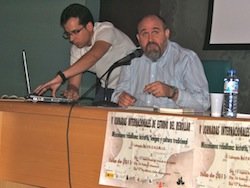 Jesús Carlos Rodríguez en las V Jornadas de El Rebollar