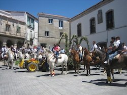 Los caballistas celebran San Pedro. PILAR BOADA