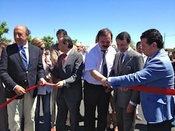 Inauguración oficial de la carretera de La Moheda