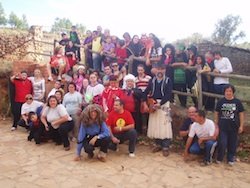  Campamento organizado por Cáritas en Los Hurones Verano de 2013