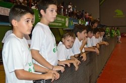 Alevines valverdeños en Alcalá de Henares en la Liga Nacional de fútbol sala