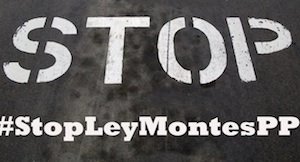 Campaña en Change.org Stop Ley de Montes