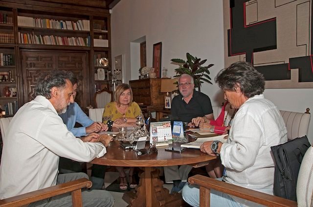 Reunión en Diputación con REDEX