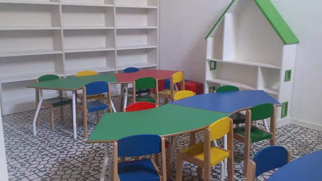 Biblioteca p&uacute;blica de Coria
