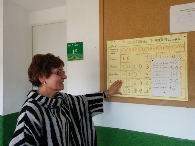 Josefa Barrena de la Cruz, directora del CEIP Leandro Alejano de Cilleros