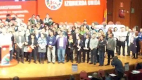 X Asamblea Federal de Izquierda Unida celebrada el pasado fin de semana en Madrid