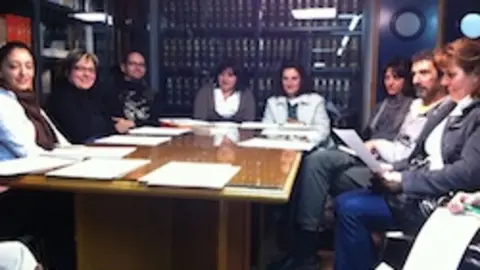 Miembros del club de lectura de Moraleja