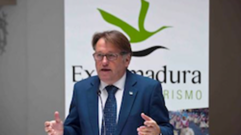 Victor del Moral presenta la estrategia de Extremadura en FITUR 13
