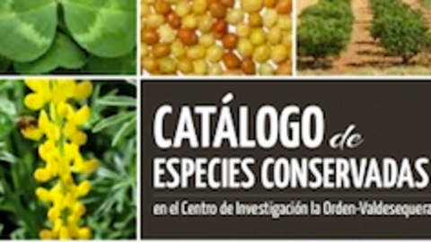 Cat&aacute;logo de especies conservadas en La Orden Valdesequera