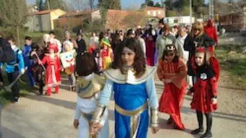 Carnavales en Villasbuenas de Gata. Imagen de archivo