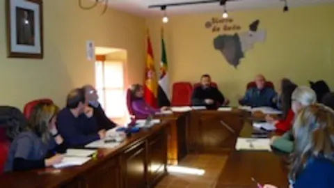 Reuni&oacute;n del proyecto Sierra de Gata Parque Cultural en la mancomunidad