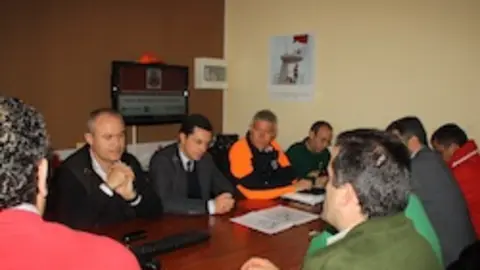 Reuni&oacute;n en Montijo del INUNCAEX