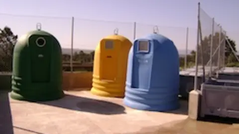 Punto limpio en Valverde del Fresno
