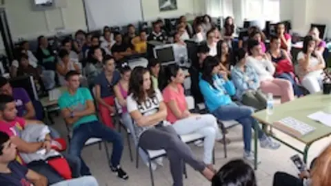 Alumnos de FP en la inauguraci&oacute;n del curso