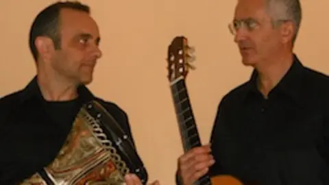 Rafael Huertas (izq) y Luis Manuel Moreno