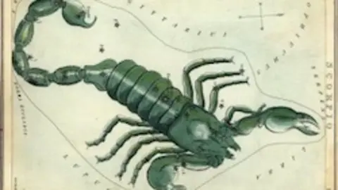 Junio. Scorpius constellation