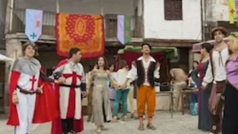 Danzan medievales en Eljas