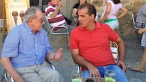 Juan Carlos Garc&iacute;a Delgado (dcha).