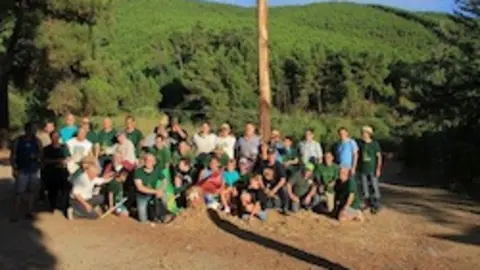 Pino Marro. Foto de familia. AGL
