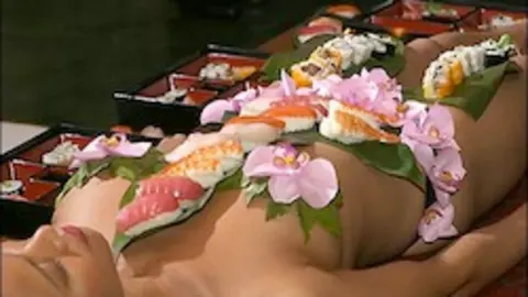 Body Sushi. Imagen de archivo