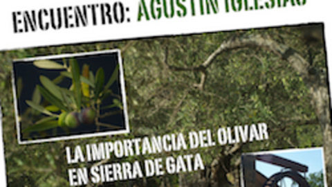 Charla de Agustín Iglesias en el Centro de Interprestación de la Comarca