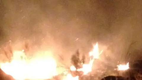 Incendio en Valverde del Fresno 24092013
