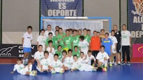 Los alevines valverde&ntilde;os en la liga nacional de f&uacute;tbol sala