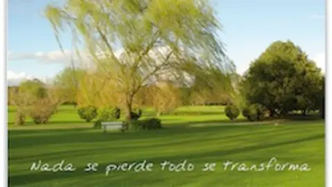 Publicidad de un cementerio argentino
