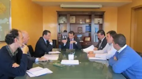 Reuni&oacute;n mantenida con el presidente de la CHT el 5 de noviembre
