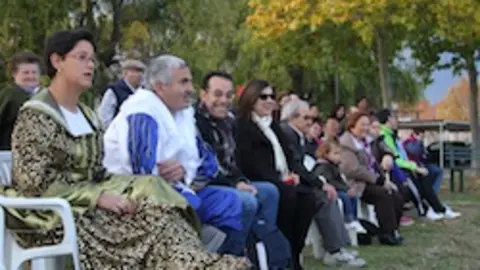 Momento de la reunión de Mensajeros de la Paz SALVADOR GLEZ ROSO