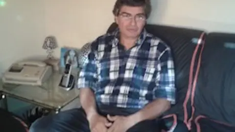 Agust&iacute;n Rivas durante la entrevista