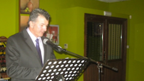 Manuel Cayuela, presidente de la Asociaci&oacute;n de Empresarios comarcal