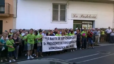 Manifestaci&oacute;n en Plasencia de la Plataforma de Vegaviana