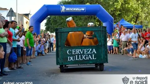 II edici&oacute;n Autos Locos en Valverde del Fresno organizada por la Asociaci&oacute;n Deportiva Valverde&ntilde;a